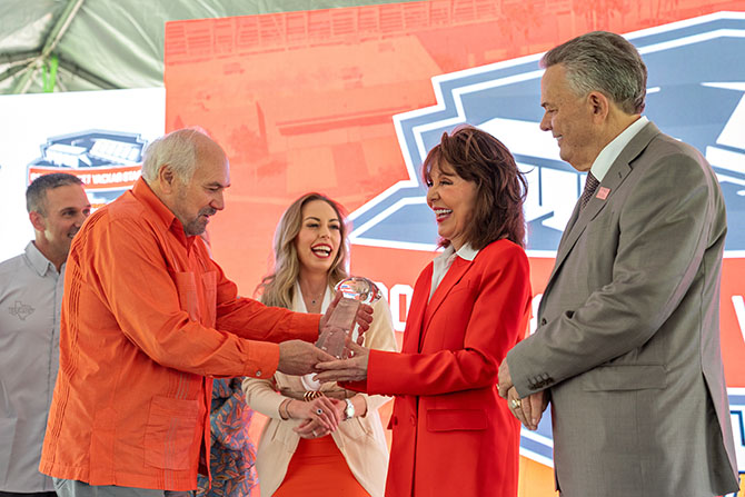 Enduring Legacy: UTRGV Names Stadium After Robert And Janet Vackar ...