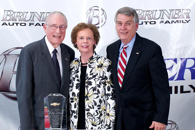Dwain-and-Carolyn-Bruner-Chevrolet-50-Award